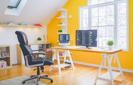 Most Beautiful Home Office Color Ideas Bee Home Plan Home Decoration Ideas Home Office Colors Home Office Design Office Furniture Layout<script async src=