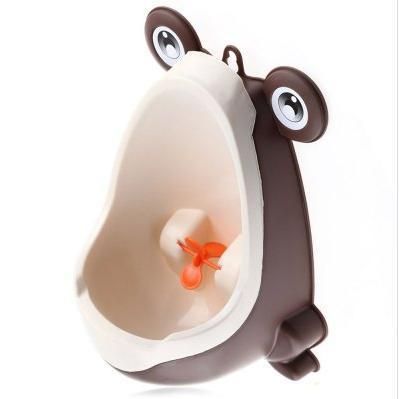 1PC Blue Baby Potty Toilet Training for Children Stand Vertical Urinal with Frog Style Boy Wall-Mounted