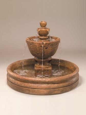 Diy Fountain Basin Concrete Garden Fountains Outdoor Diy Garden