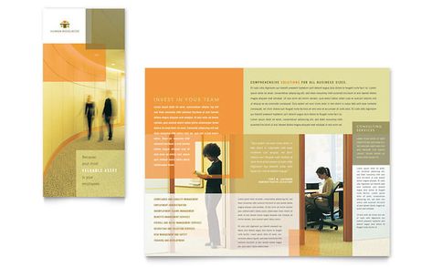 HR Consulting Tri Fold Brochure Design Template by StockLayouts - microsoft word tri fold brochure HR Consulting Tri Fold Brochure Design Template by StockLayouts - microsoft word tri fold brochure
