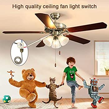 Zing Ear Ze 110 Ceiling Fan Light Switch Replacement Lamp Pull Chain 3 Wire Compatible W In 2022 With Zing Ear Ze 110 Ceiling Fan Light, Hunter Ceiling Fan Switch Replacement
