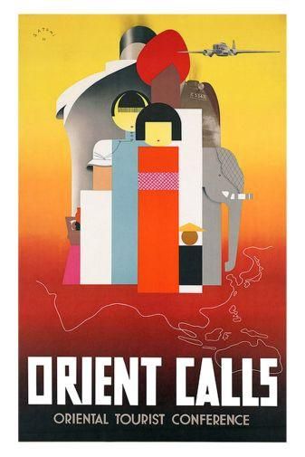 Oriental Tourism Poster 24in x36in