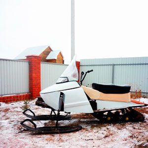 Самодельные снегоходы / Фото