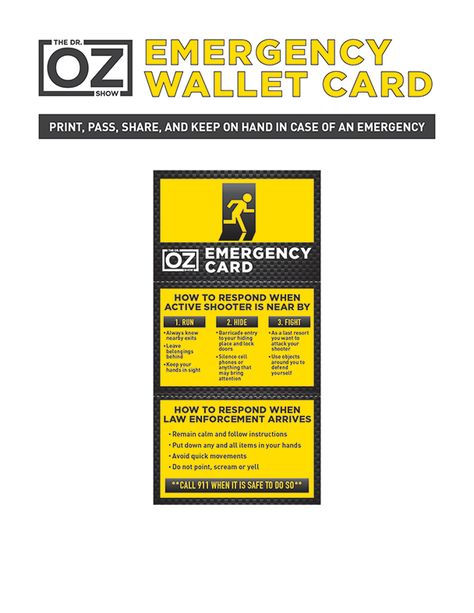 Your 3-Step Emergency Action Plan The Dr Oz Show Tips \ Ideas - emergency action plan sample Your 3-Step Emergency Action Plan The Dr Oz Show Tips \ Ideas - emergency action plan sample
