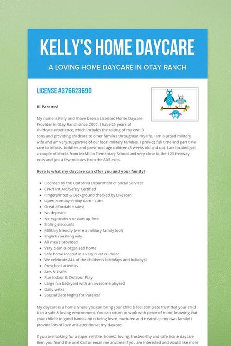 Kellyu0027s Home Daycare At home daycare Pinterest Kelly s - background check form Kellyu0027s Home Daycare At home daycare Pinterest Kelly s - background check form