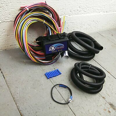 Details about Vintage Volvo Ultra Pro Wire Harness System 12 Fuse retro fit restore | Volvo, Vintage hot rod | Cj Wiring Harness Image Restore | | Pinterest