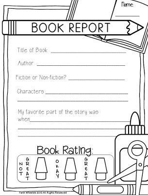 19 best book report templates images on Pinterest Book reports - book report template free 19 best book report templates images on Pinterest Book reports - book report template free