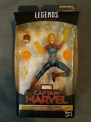 Marvel Legends Hasbro Wal-Mart Binary Captain Marvel SEALED