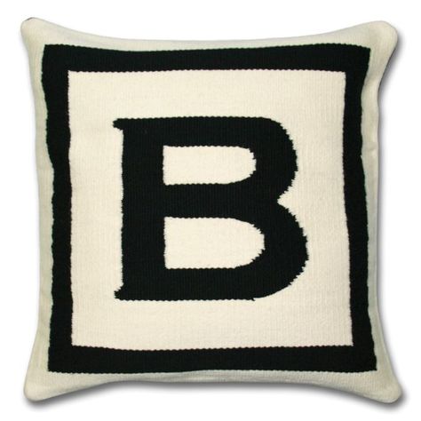 Jonathan Adler Letter Pillow, 16 x 16 Letters Pillow by notNeutral | Throw