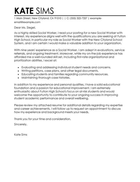 best social worker cover letter examples livecareer choose Home - resume social worker best social worker cover letter examples livecareer choose Home - resume social worker