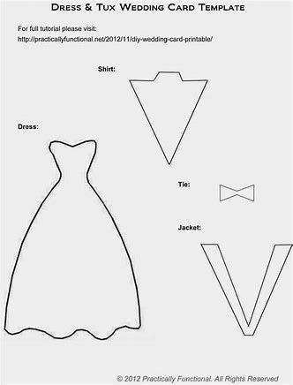 Image Result For Dress Card Template Wedding Dress Template Wedding Cards Dress Templates