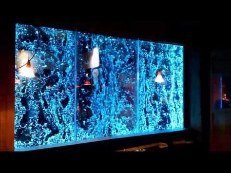 Waterfall Style Led Wall Screen On Global Sources Large Wall Lighting Bubble Lights Waterfall Wall