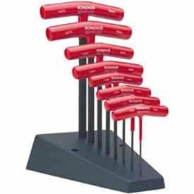 Bondhus 13187 Set of 8 Balldriver and Hex T-handles sizes 2-10mm