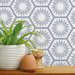 Removable Wallpaper Self Adhesive Wallpaper Blue Flowers And Leaves Peel Stick Wallpaper Home Wallpaper Removable Wallpaper Decor