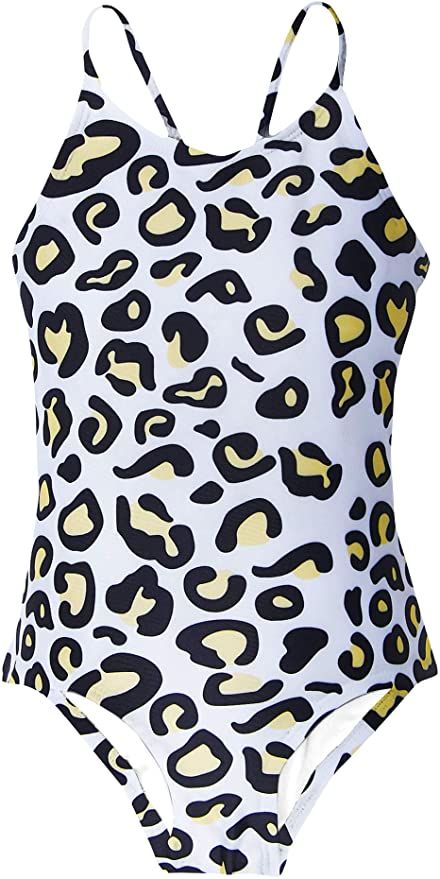 AmzBarley Girls One-Piece Swimwear Bathing Suit Kids Adventure Outfit Swimsuits Age 1-10 Years