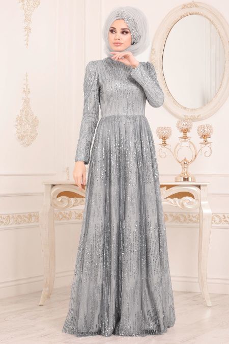 Tesetturlu Abiye Elbiseler Tesetturlu Abiye Elbise Simli Payetli Gri Tesettur Abiye Elbise 2083gr Elbise The Dress Aksamustu Giysileri Tesetturlu Abiye Elbiseler Tesetturlu Abiye Elbise Simli Payetli Gri Tesettur Abiye Elbise 2083gr Elbise The Dress Aksamustu Giysileri