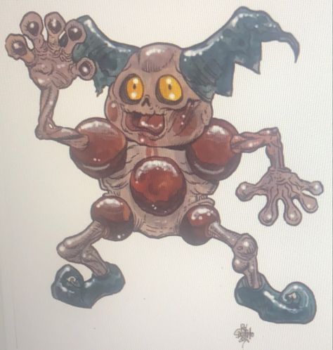Pixie Kobold personaje-intento de poder inteligente-Fantasy duendecillo Kobold hada dekostatue