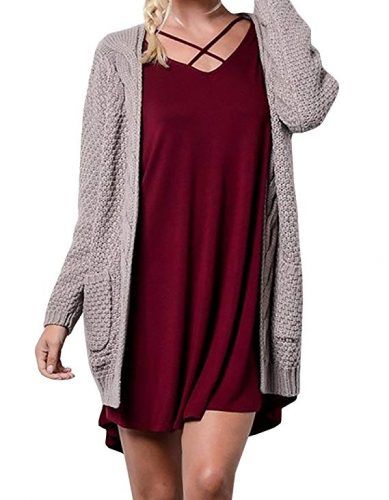 Bigyonger Open Front Knit Cardigans for $29.95 at Amazon Bigyonger Open Front Knit Cardigans for $29.95 at Amazon
