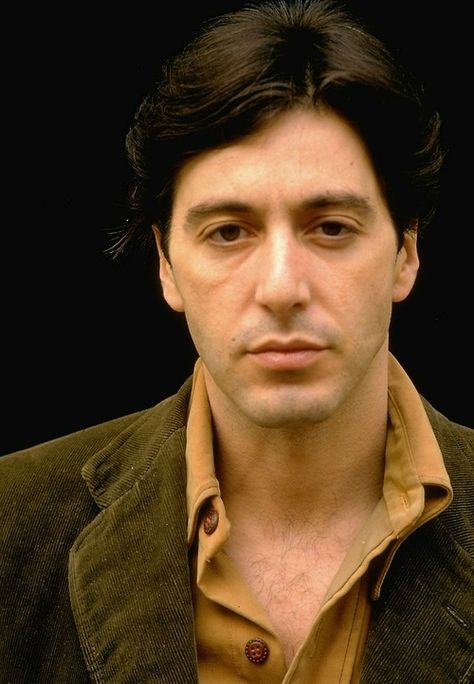 Al Pacino photographed by John Bryson, 1975. | The Godfather