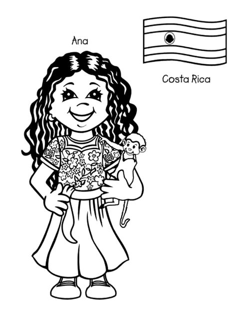 around the world coloring book Recherche Google Boyama sayfalar