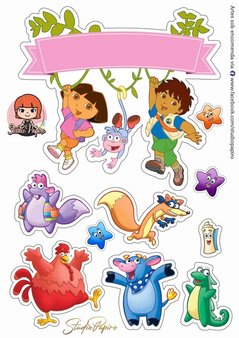 52 Ideas De Dora Dora La Exploradora Exploradores Imprimir Sobres