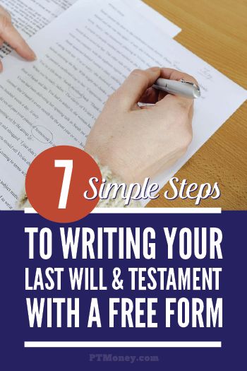 write your own last will and testament good to know will write your own will for free