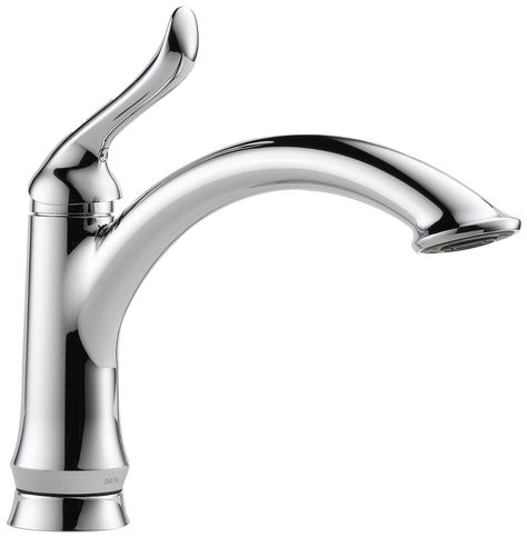 Delta 1353-dst linden single handle kitchen faucet chrome