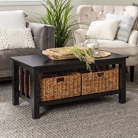 Pin On Armbandtattoo - Black Coffee Table With Basket Storage Pin On Armbandtattoo - Black Coffee Table With Basket Storage