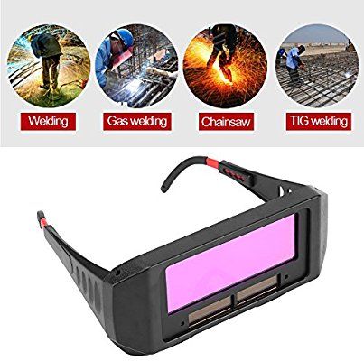 Solar Auto Darkening Welding TIG MIG Goggles Welder Eyes Glasses