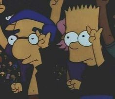 pix Chill Aesthetic Spotify Playlist Covers Simpsons r o c k simpsons tattoo music