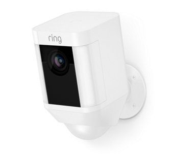 Ring 88FL000CH000 Outdoor Wi-Fi Camera with Motion Activated Floodlight in White