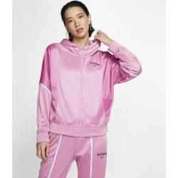Nike Sportswear Damenjacke mit Kapuze und durchgehendem Nike Sportswear Damenjacke mit Kapuze und durchgehendem