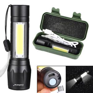 T6 LED Rechargeable High Power 200000LM Torch Flashlight Lamp Light Outdoor Lamp