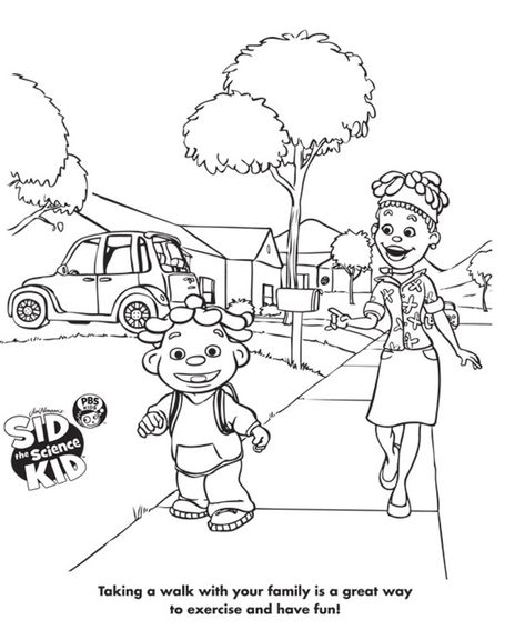 Top Sid The Science Kid Coloring Pages