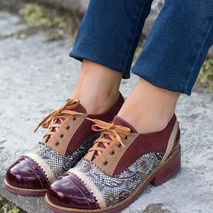 des chaussures Leather Boots with flowers white dots casual shoes Schuhe leather shoes handmade shoes calzados