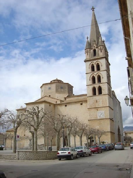 Mallorca Iglesia De Sta María De Robines En Benisalem Edificios Mallorca Iglesia