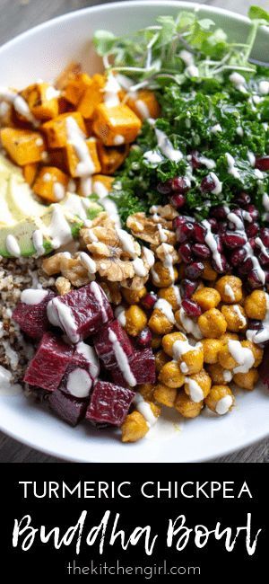 Turmeric Chickpea Buddha Bowl Turmeric Chickpea Buddha Bowl