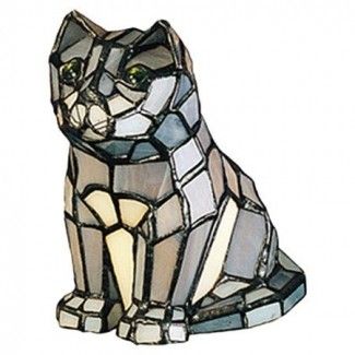 Tiffany Cat Lamp Ideas On Foter In 2021 Cat Lamp Tiffany Glass Cat Stain