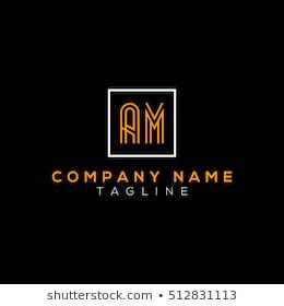 Am Logo Cool Lettering Logo Images Letter Logo