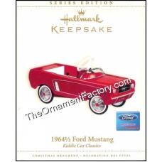 RARE 1996 NEW HALLMARK MURRAY AIRPLANE #3 KIDDIE CAR CLASSICS CHRISTMAS ORNAMENT