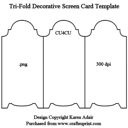 folding cards templates