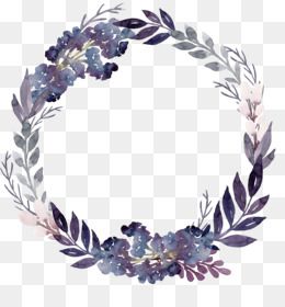 Wreath Lavender Flower Png Transparent Clipart Image And Psd File For Free Download Flowers Instagram Flower Png Images Flower Frame