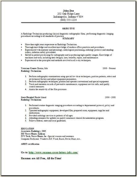 X Ray Technologist Resume Examples Resumeexamples Resume Examples Job Resume Examples Xray Technician