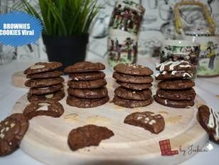Resep Brownies Cookies Viral Oleh Mommy Nawla Jeehan Resep Brownie Cookies Kue Camilan Resep Kue Keju