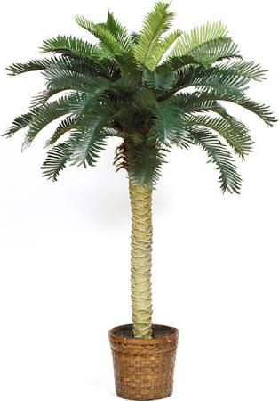 2 Artificial 8' Phoenix Palm Tree Pool Patio Deck Christmas Light Date Sago Coco 2 Artificial 8' Phoenix Palm Tree Pool Patio Deck Christmas Light Date Sago Coco