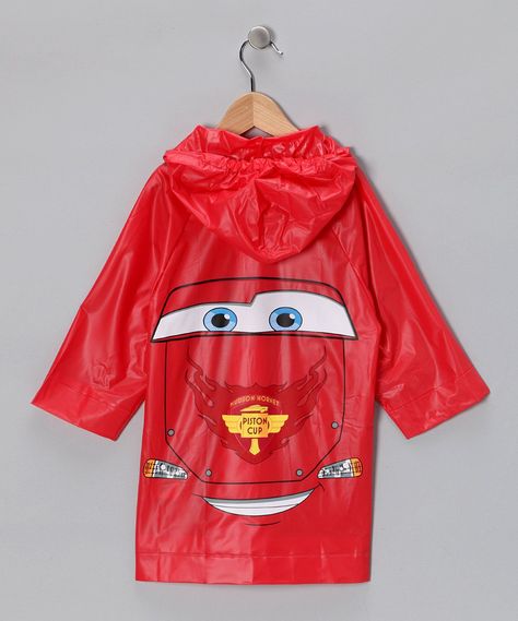 Fantasia Accessories Boys Cars Lightning McQueen Raincoat Slicker Fantasia Accessories Boys Cars Lightning McQueen Raincoat Slicker