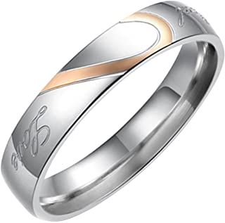femmes engagement argenté en forme de cœur dauphin des bijoux bagues de mariage
