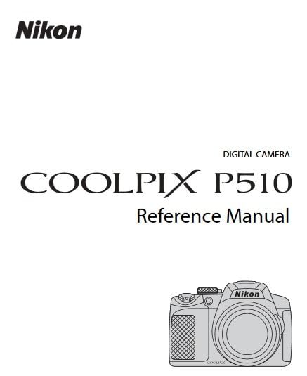 Nikon COOLPIX P510 Digital Camera - Black