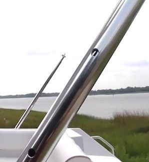 Boat Shade Pole One 1 Replacement Telescoping Pole For Boat Shade Kit Click For Full Size Picture Boat Build Your Own Boat Boat Building