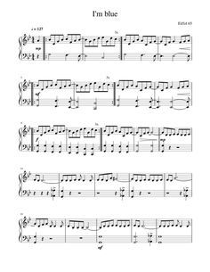 eiffel 65 blue piano notes eiffel 65 blue piano notes